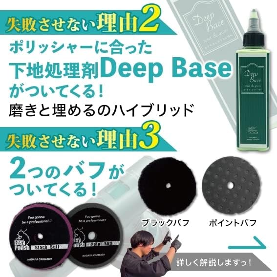 ながら洗車Easy Polish 失敗させないポリッシャー